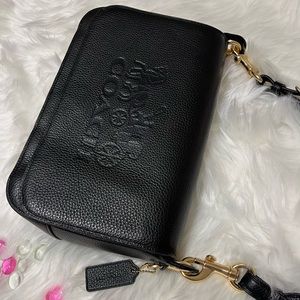 New Coach Crossbody with silver in strap